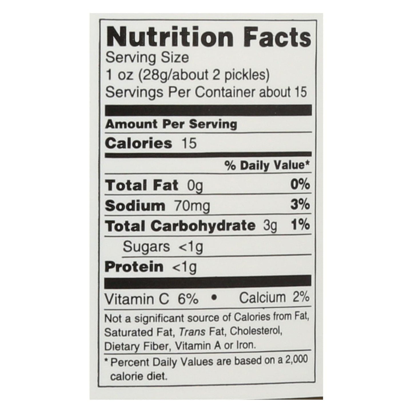 Rick's Picks The People's Pickle - 6-Pack of 24 oz. Jars