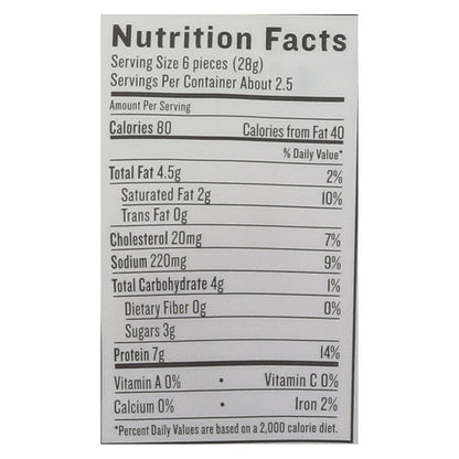 Epic Salmon Jerky: Maple-Dill Bites, 2.5 Oz. (Pack of 8)