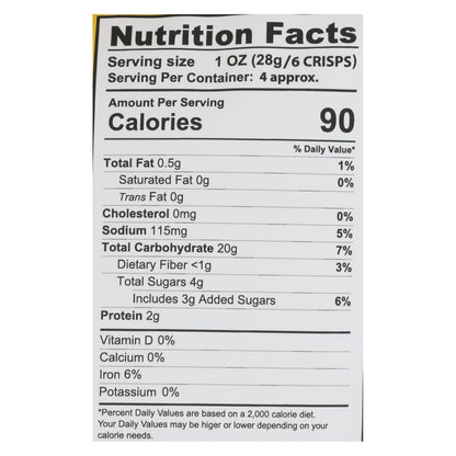 Craize Sweet Toasted Corn Crisps 4 Oz Pack of 6