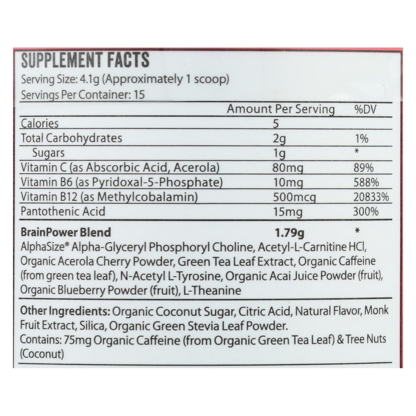Brain Juice Watermelon Powder, Original, 2.2 Oz.