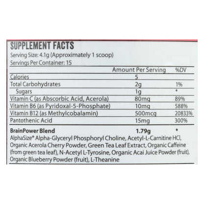 Brain Juice Watermelon Powder, Original, 2.2 Oz.