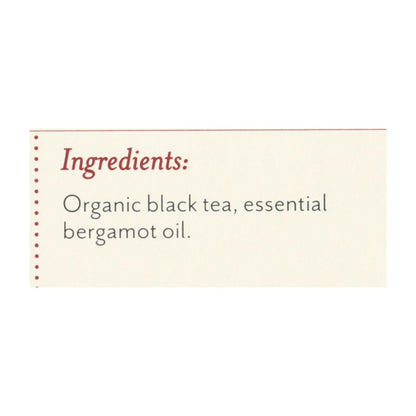 Rishi Organic Earl Grey Tea (6 Boxes - 15 Bags Each)