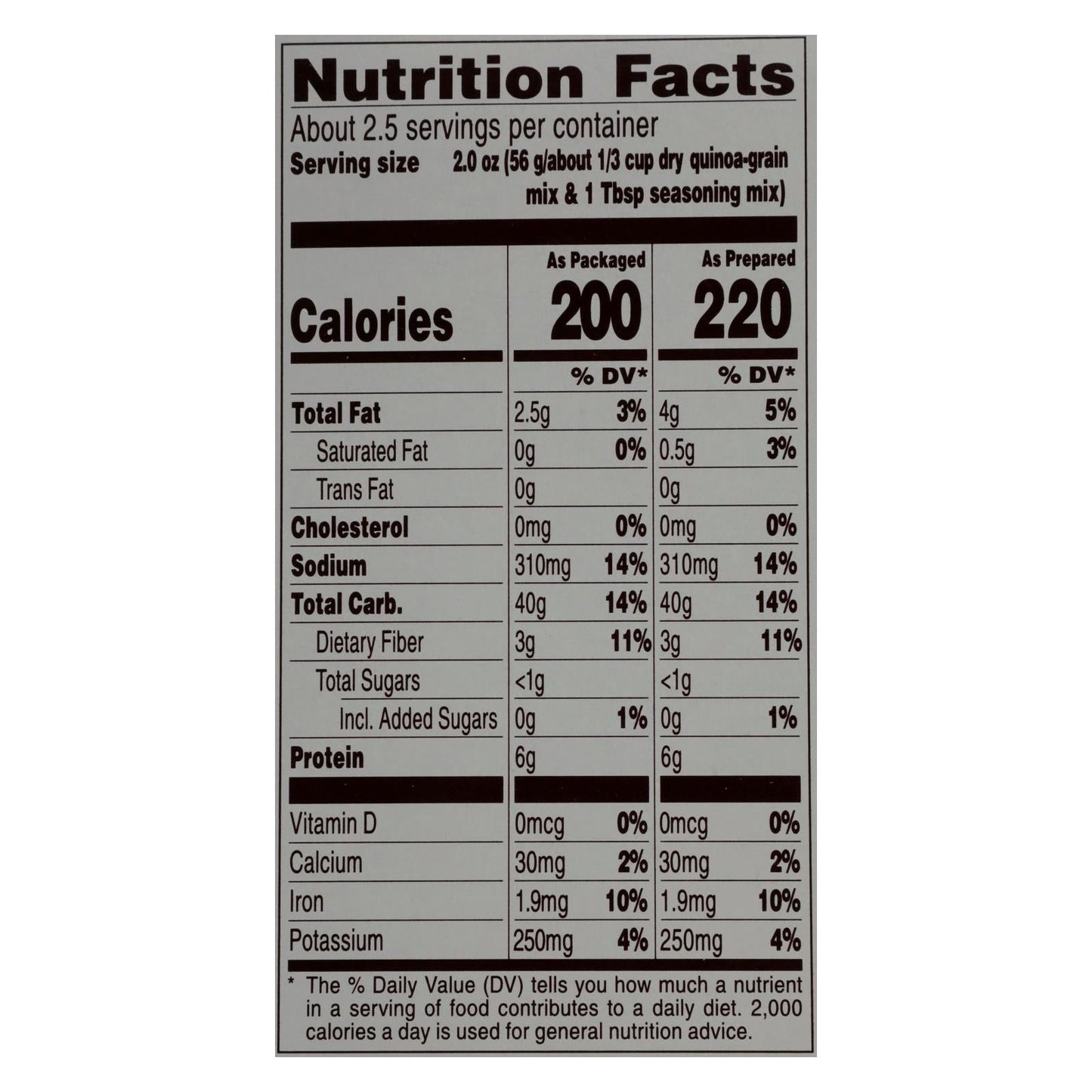 Near East 4.9 Oz. Roasted Red Pepper and Basil Quinoa Blend (Pack of 12)