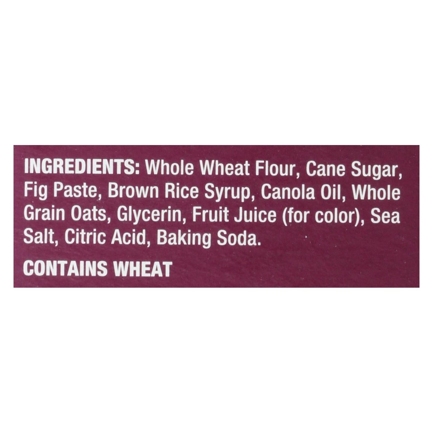 Nature's Bakery Stone-Ground Whole Wheat Fig Bars, Original, Pack of 6, 2 Oz. Bars