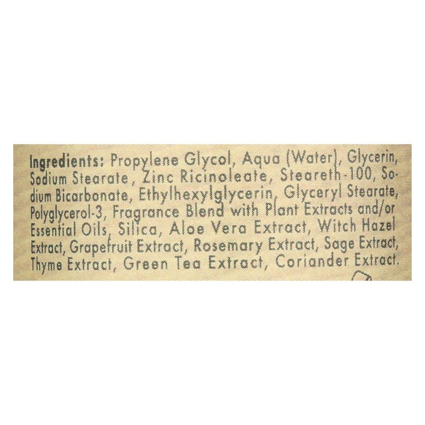 A La Maison Sea Salt Natural Deodorant, 2.4 Oz