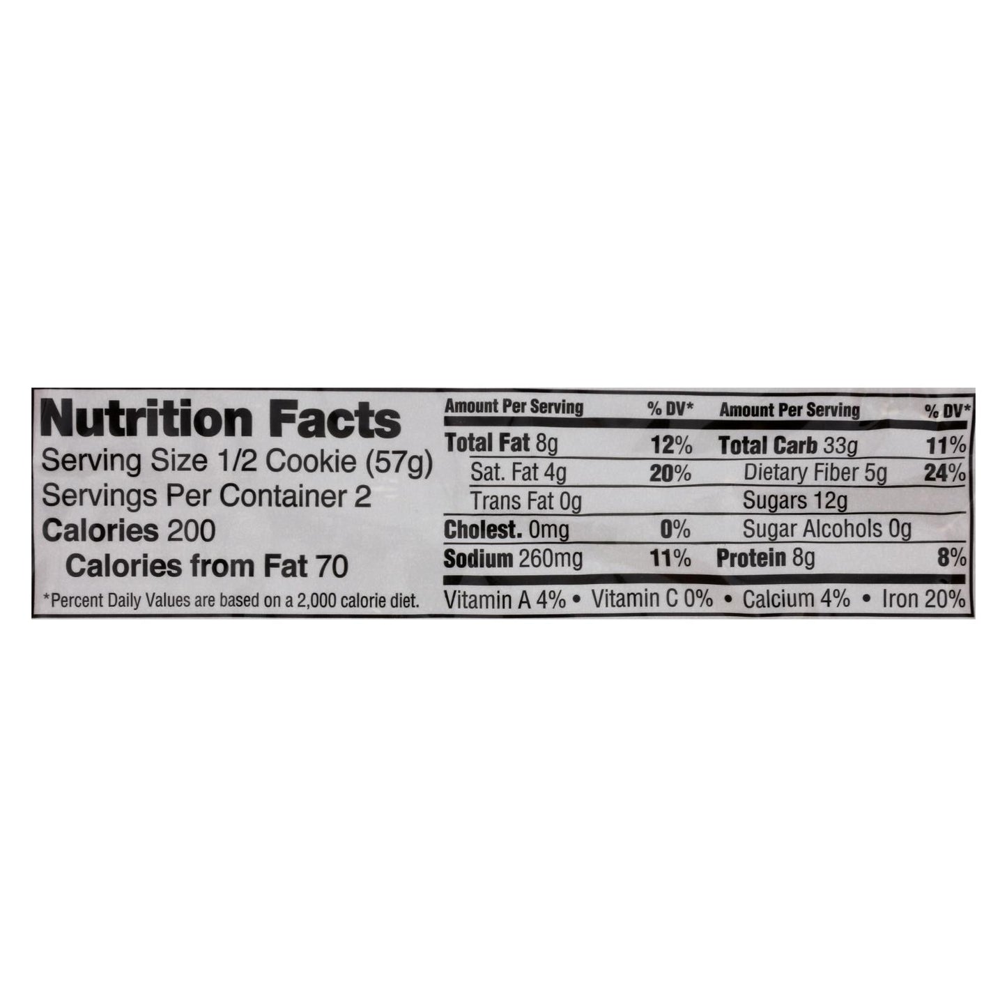Lenny & Larry's The Complete Cookie Chocolate Chip Pack of 12