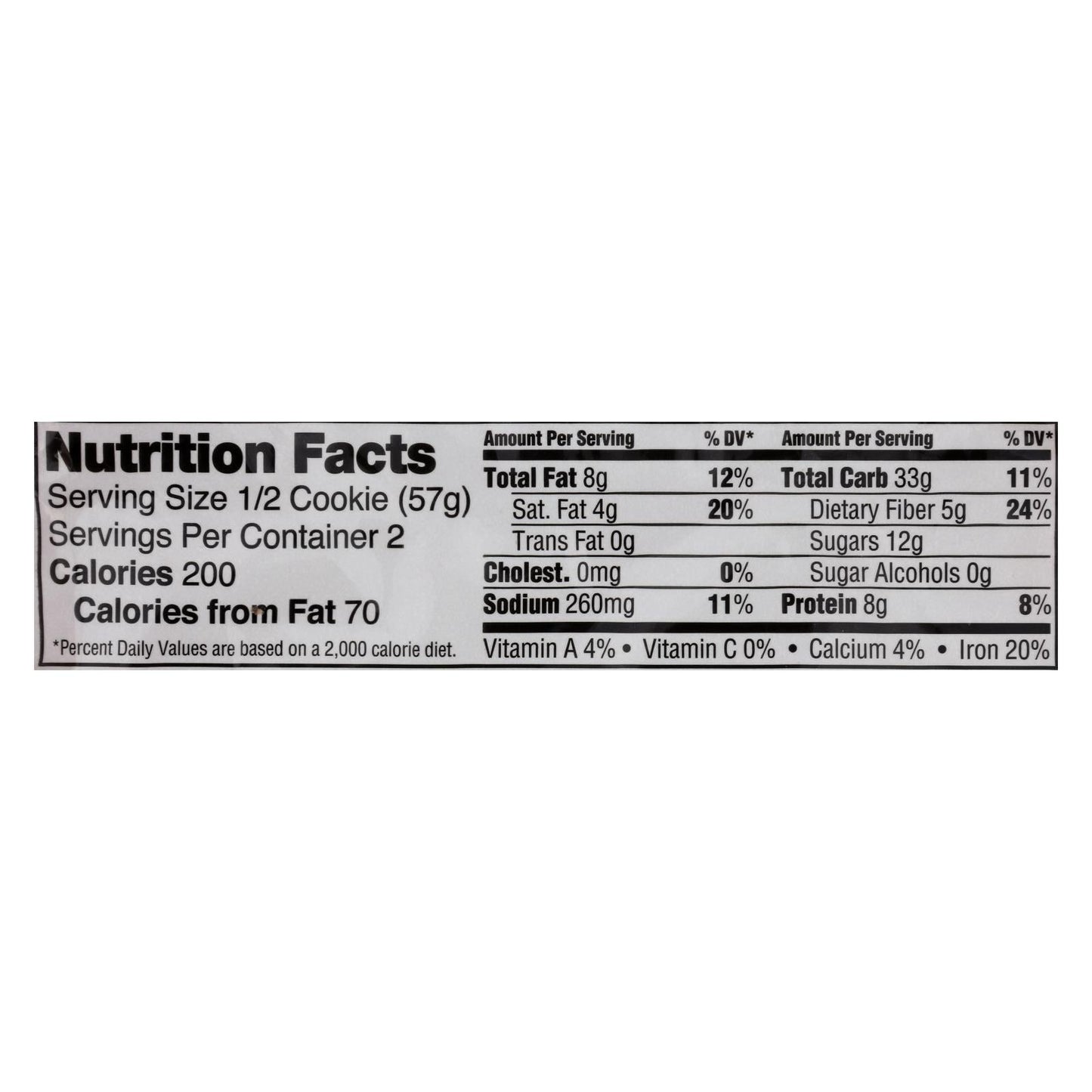 Lenny & Larry's The Complete Cookie Chocolate Chip Pack of 12