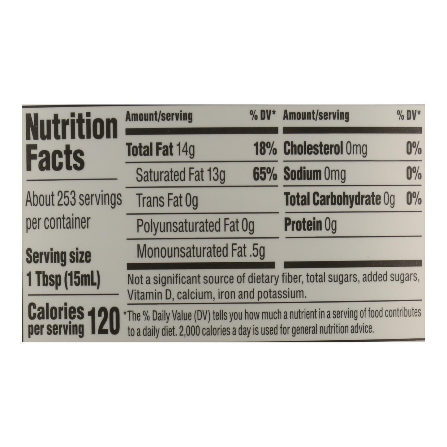 Nutiva Organic Extra Virgin Coconut Oil, 1 Gallon
