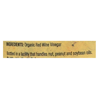 Napa Valley Naturals Organic Red Wine Vinegar - 12.7 Fl Oz (Pack of 12)
