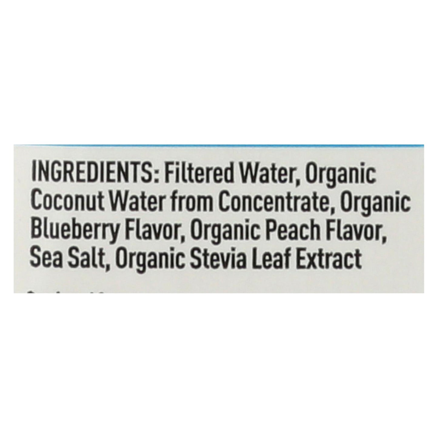 Nooma Organic Electrolyte Drink, Blueberry Peach (12-Pack, 16.9 Fl. Oz. Each)