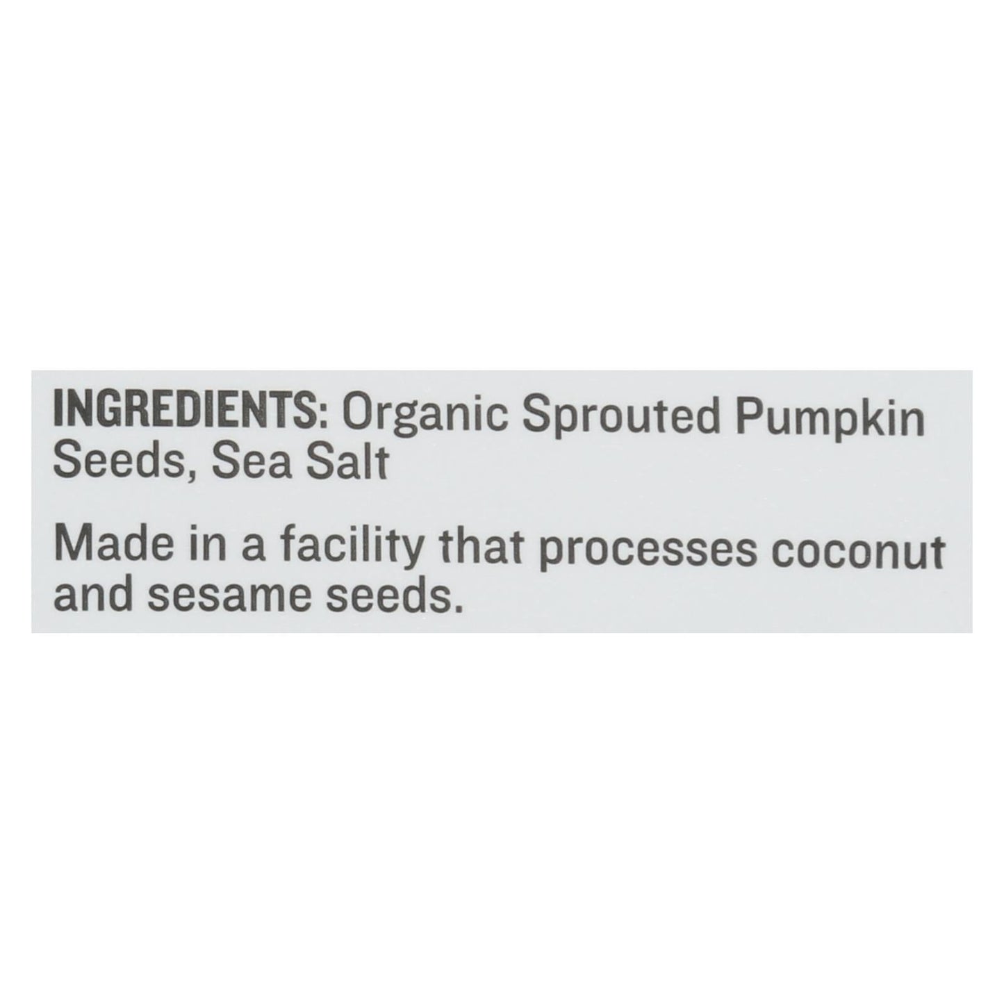 GoRaw Sprouted Pumpkin Seed Snack (10-Pack, 4oz Packs)