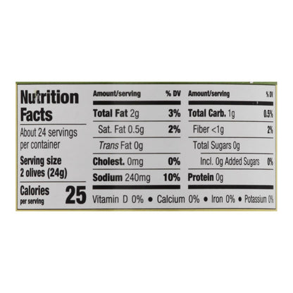Mezzetta Castelvetrano Whole Sicilian Green Olives, 10 Oz. (Pack of 6)