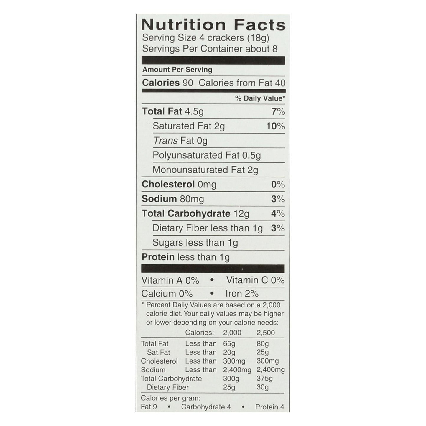 Breton Dare Original Flax Crackers (Pack of 6 - 4.76 Oz.)