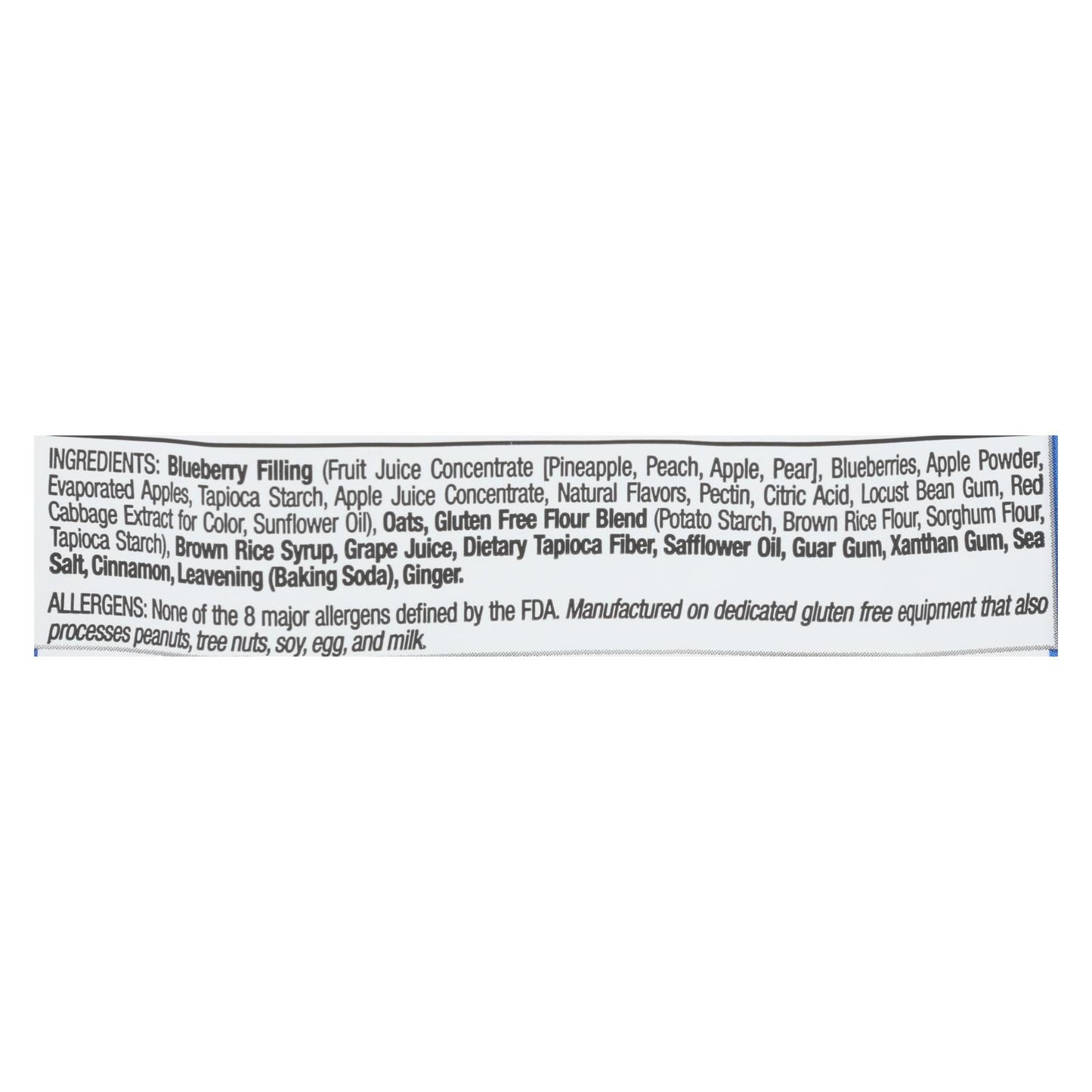Betty Lou's Blueberry Fruit Bar, 2 Oz. Each (Pack of 12)