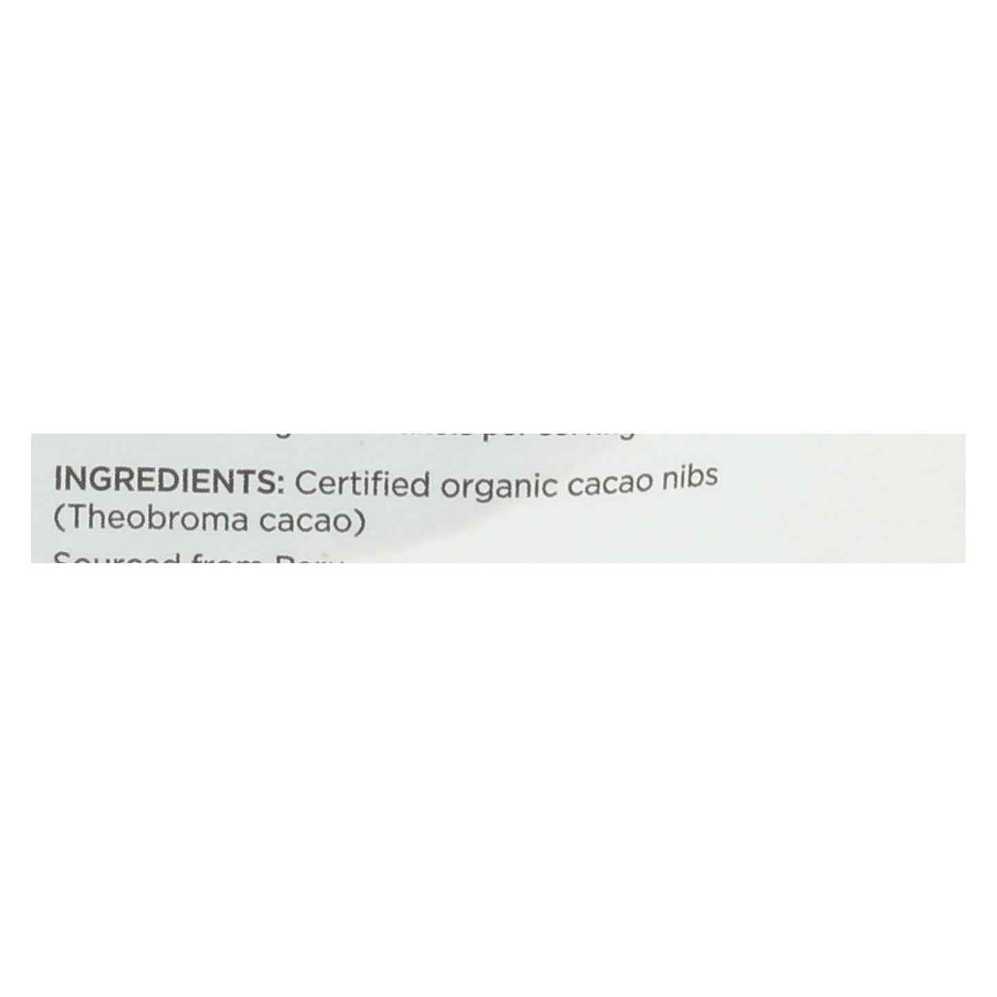 Navitas Organics Organic Raw Cacao Nibs, 4 oz, Case of 12
