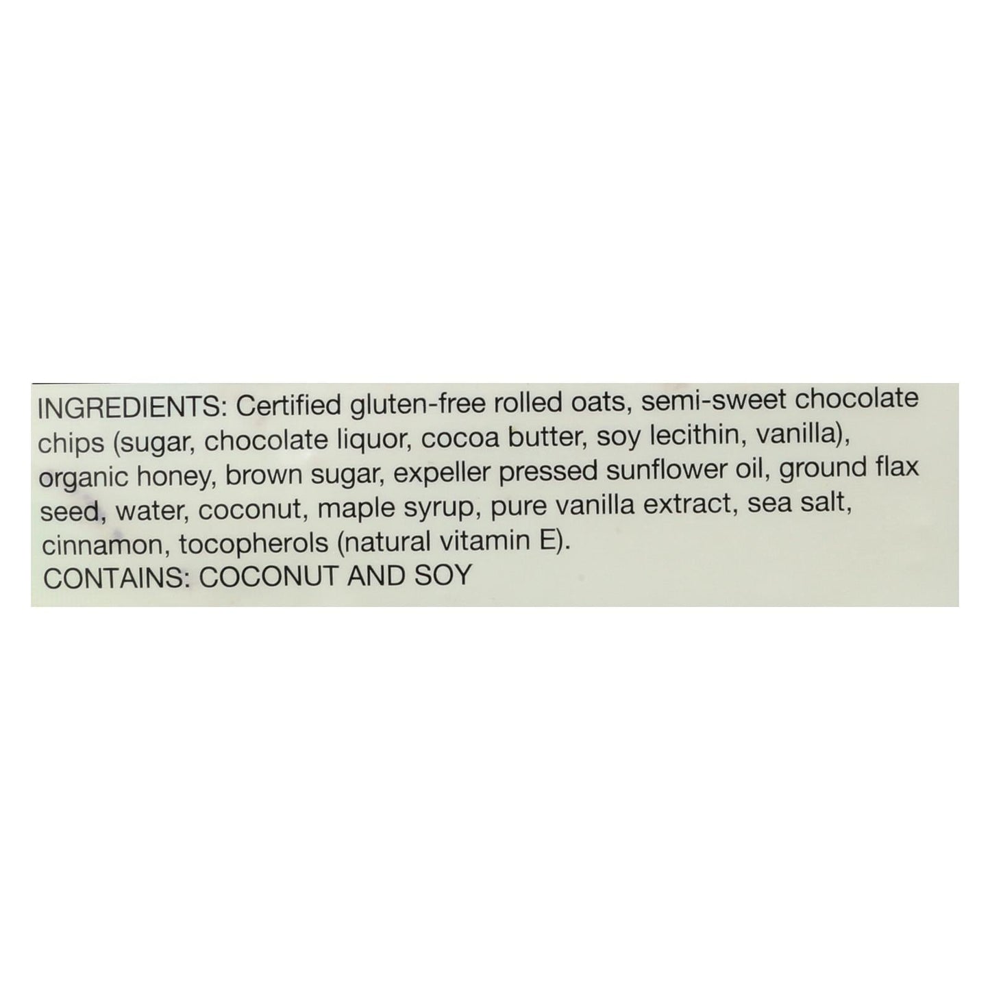 Jessica's Natural Foods Gluten Free Chocolate Chip Granola (12x11oz)
