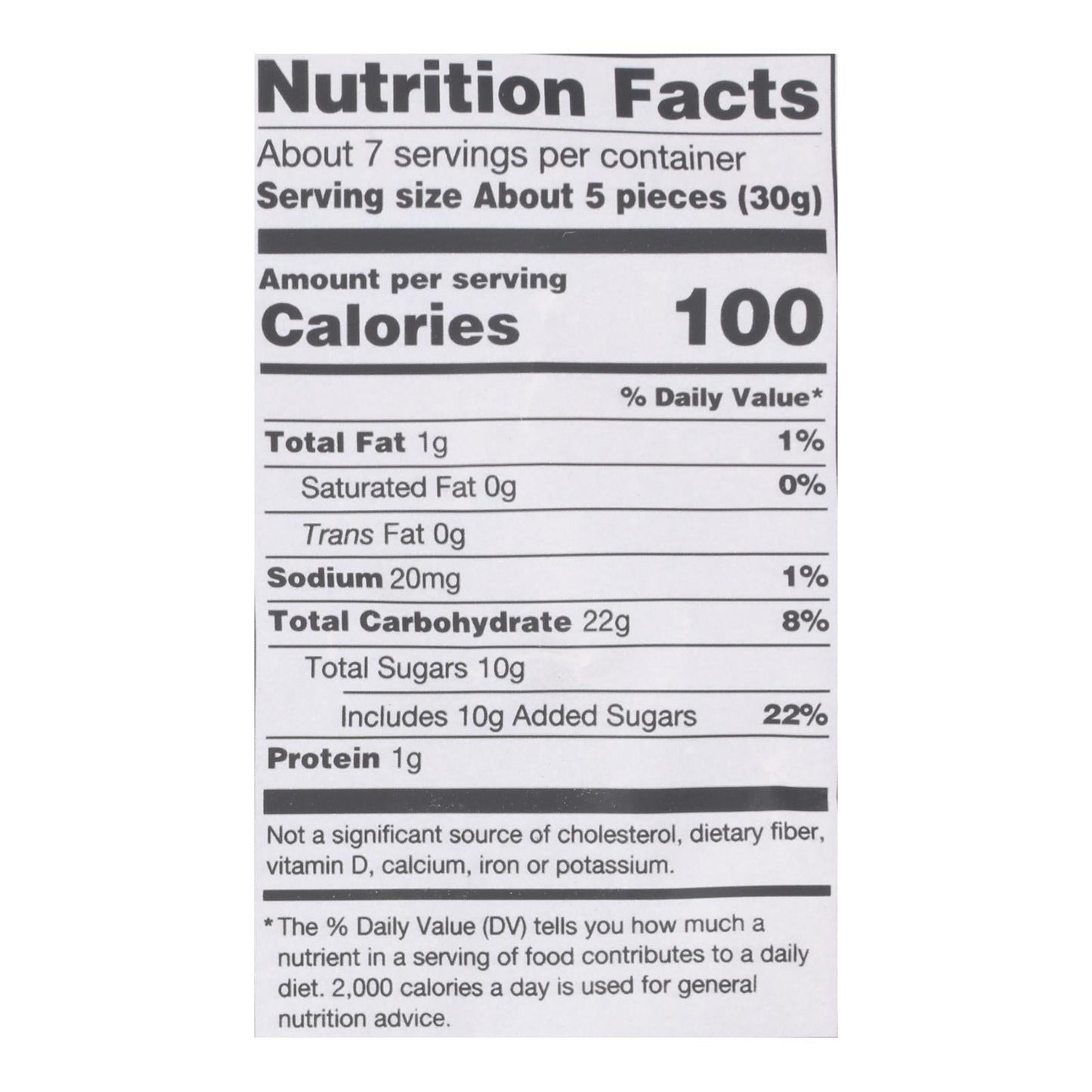 Darrell's Soft Eating Liquorice, Original Flavor, 7 Oz. (Pack of 8)
