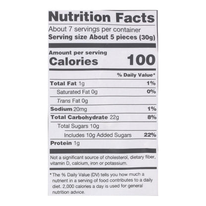 Darrell's Soft Eating Liquorice, Original Flavor, 7 Oz. (Pack of 8)