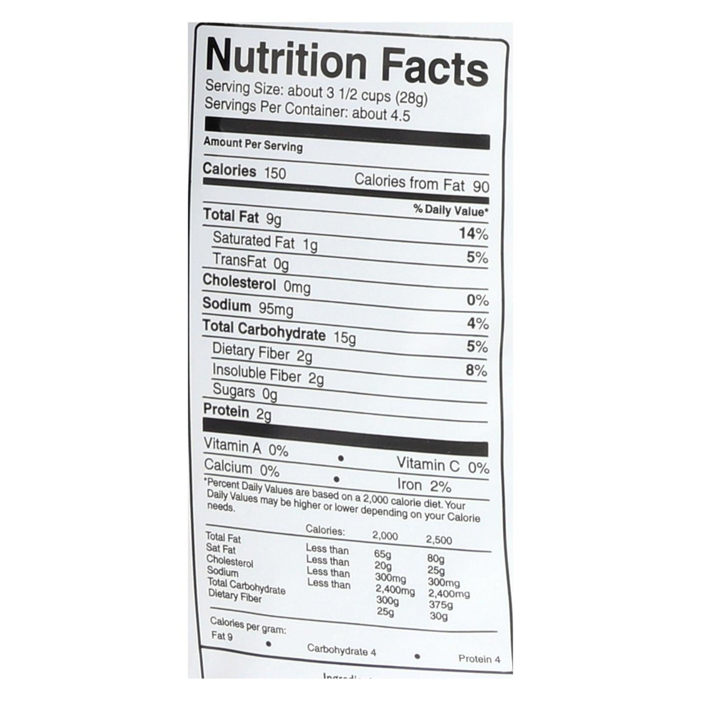 Skinnypop White Cheddar Popcorn, Case of 12 - 4.4 Oz Bags