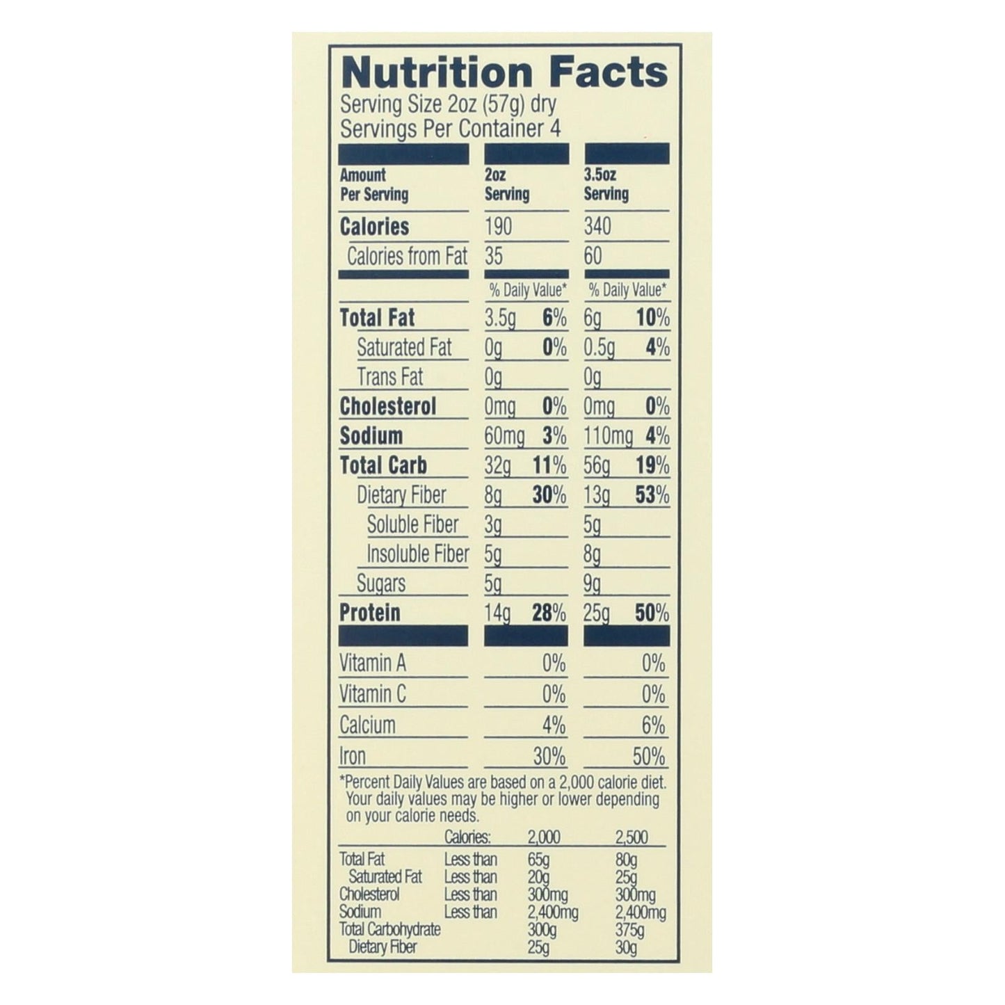 Banza Chickpea Rigatoni Pasta: 6-Pack, 8 Oz. Each