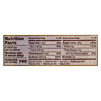 Schar Gluten-Free White Bread, Pack of 8 (14.1 Oz. Each)