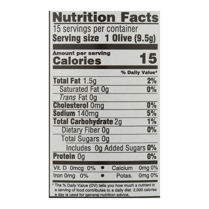 Sable and Rosenfeld Tipsy Blue Cheese Stuffed Olives, Pack of 6 - 5 Oz. Each