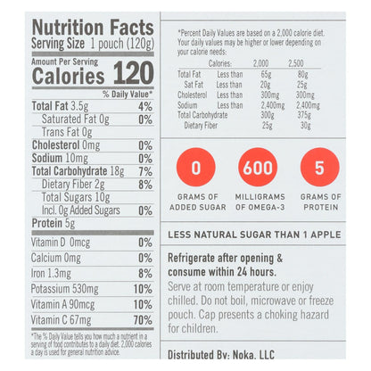 Noka Superfood Mango Coconut Blend (24 Pouches - 4.22 Oz.)