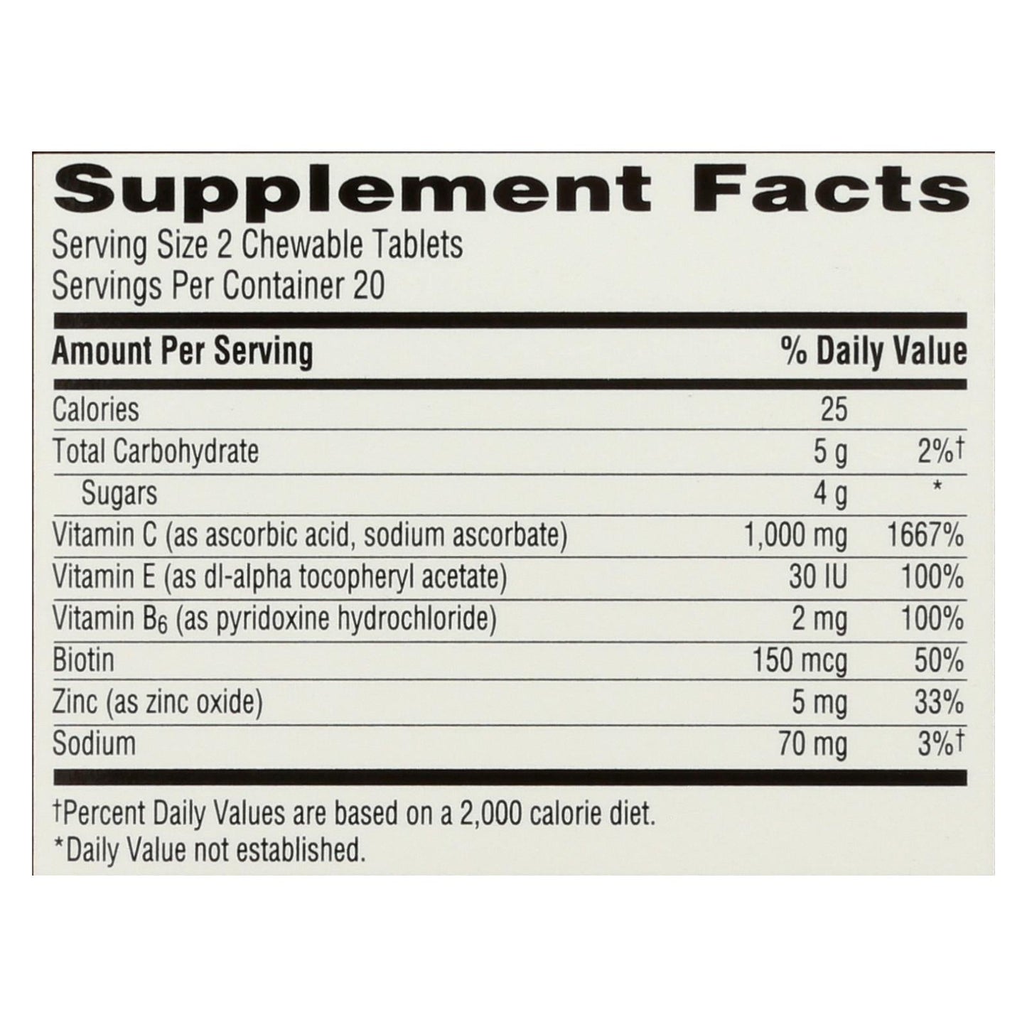 Emergen-C Chewables Citrus Blast (Pack of 40)