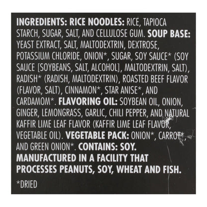 Snapdragon Foods Saigon Style Vietnamese Pho Noodles - 6 Pack - 20 Oz