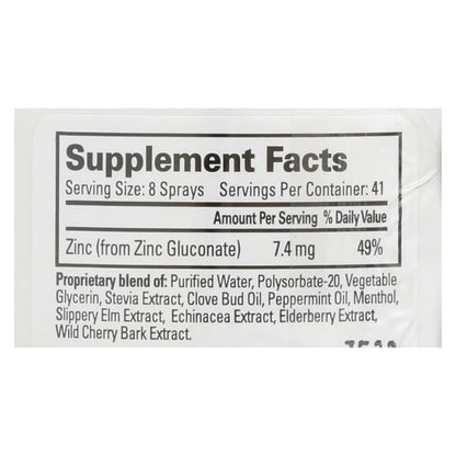Quantum Research Thera-Zinc Soothing Throat Spray (Pack of 2 Fl Oz)