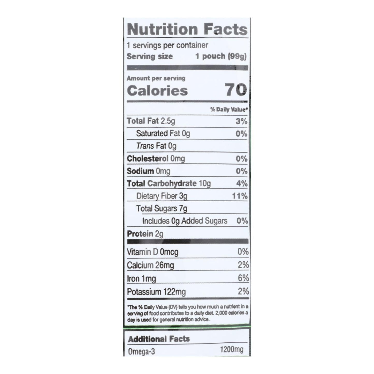 Mamma Chia Squeeze Vitality Snack - Green Magic - 16 Pack - 3.5 Oz.