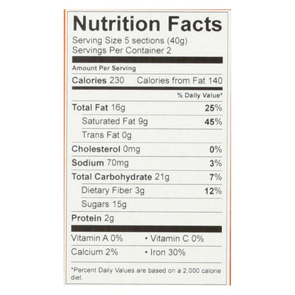 Alter Eco Americas Organic Chocolate Bar - Dark Salted Burnt Caramel - 2.82 Oz