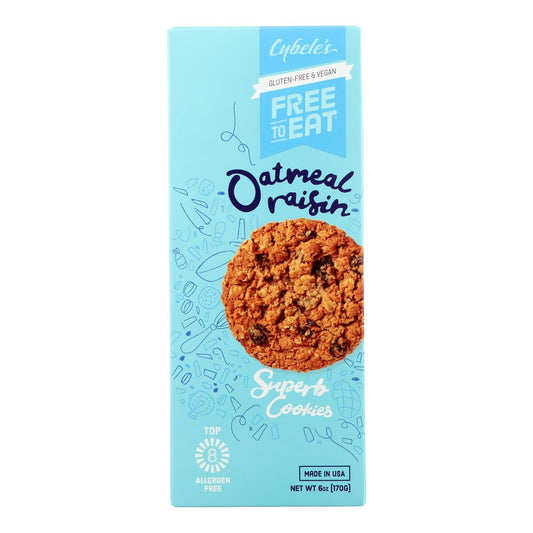 Cybel's Low-Fat Oatmeal Raisin Cookies Variety Pack, 6 - 6 Oz. Packs