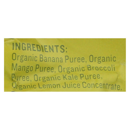 Peter Rabbit Organics Veggie Snacks - Kale, Broccoli, Mango & Banana (Pack of 10 - 4.4 Oz.)