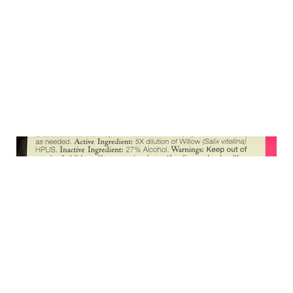 Bach Flower Remedies Willow Essence - 0.7 Fl Oz