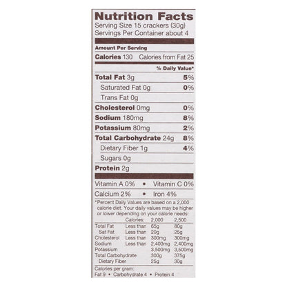 Back To Nature Multi Seed Rice Thin Crackers, Brown Rice with Sesame, Poppy and Flax Seeds (Pack of 12 - 4 Oz. Each)