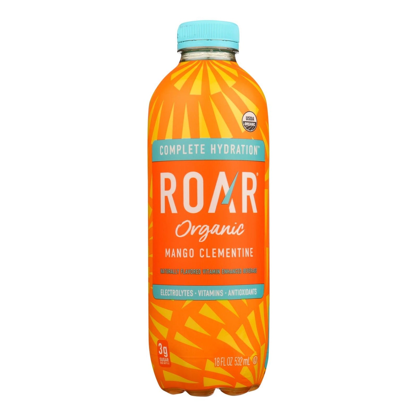 Roar Organic Water Mango Clementime 12-pack