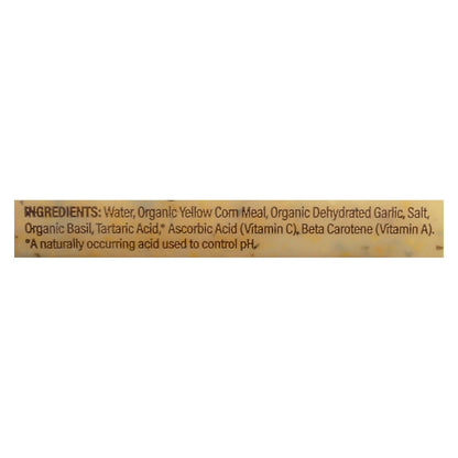 Food Merchants Organic Basil Garlic Polenta, 12 Pack - 18 Oz.