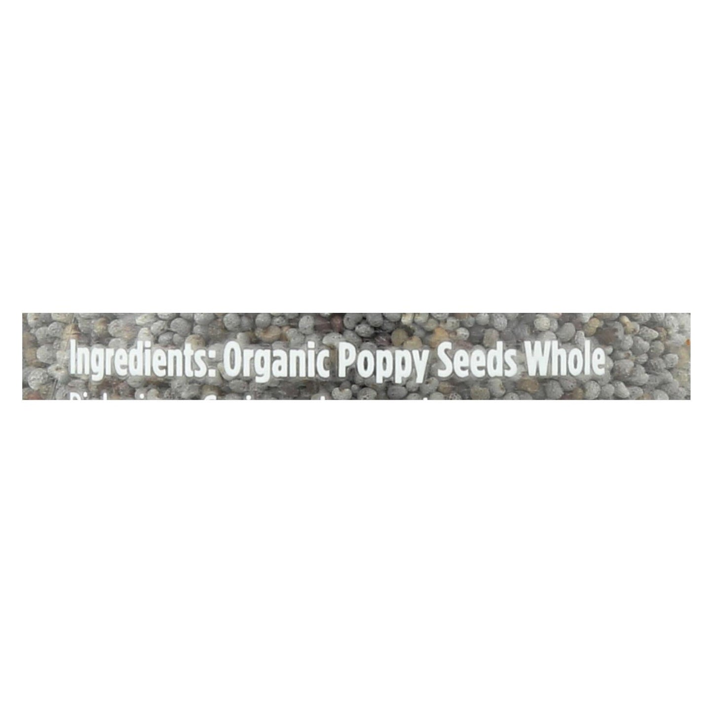 Spicely Organics Poppy Seeds, 3 Pack (2.2 Oz. Each)