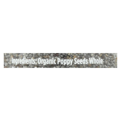 Spicely Organics Poppy Seeds, 3 Pack (2.2 Oz. Each)