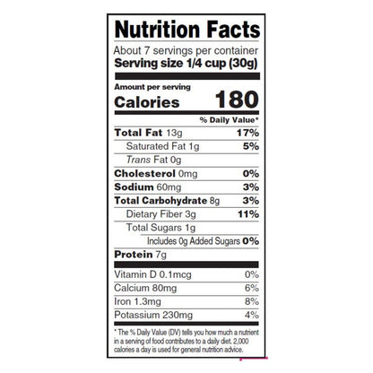 Woodstock Premium Non-GMO Tamari Glazed Almonds, 7.5 Oz (Pack of 8)