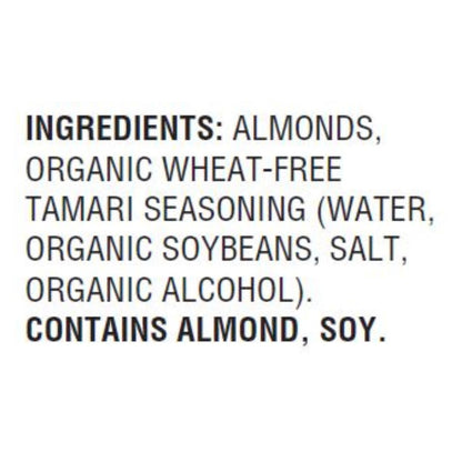 Woodstock Premium Non-GMO Tamari Glazed Almonds, 7.5 Oz (Pack of 8)