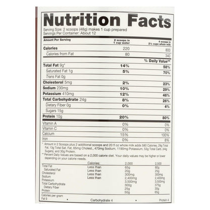 Naturade Weight Gain Vanilla - (20.3 Oz)