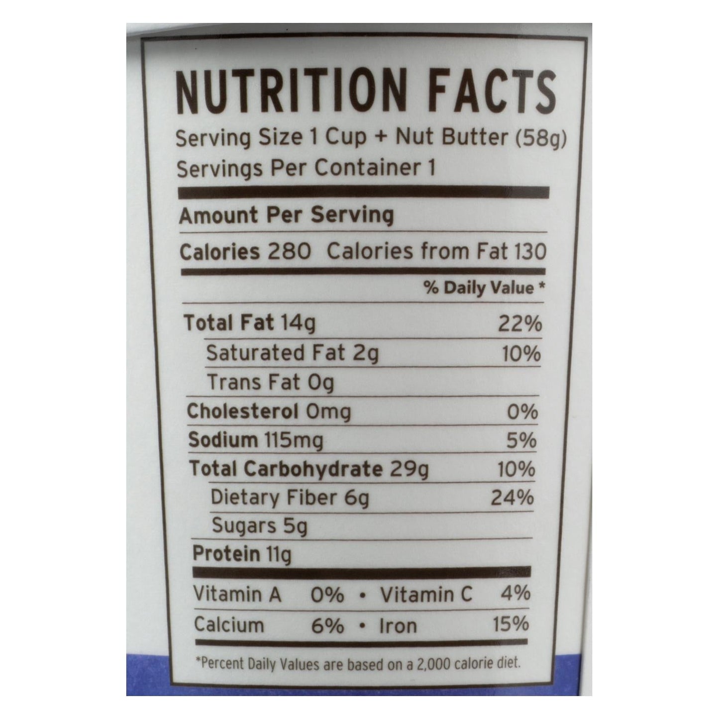 Purely Elizabeth Blueberry Walnut Protein Oat Cups - 12 Pack, 2 Oz Each