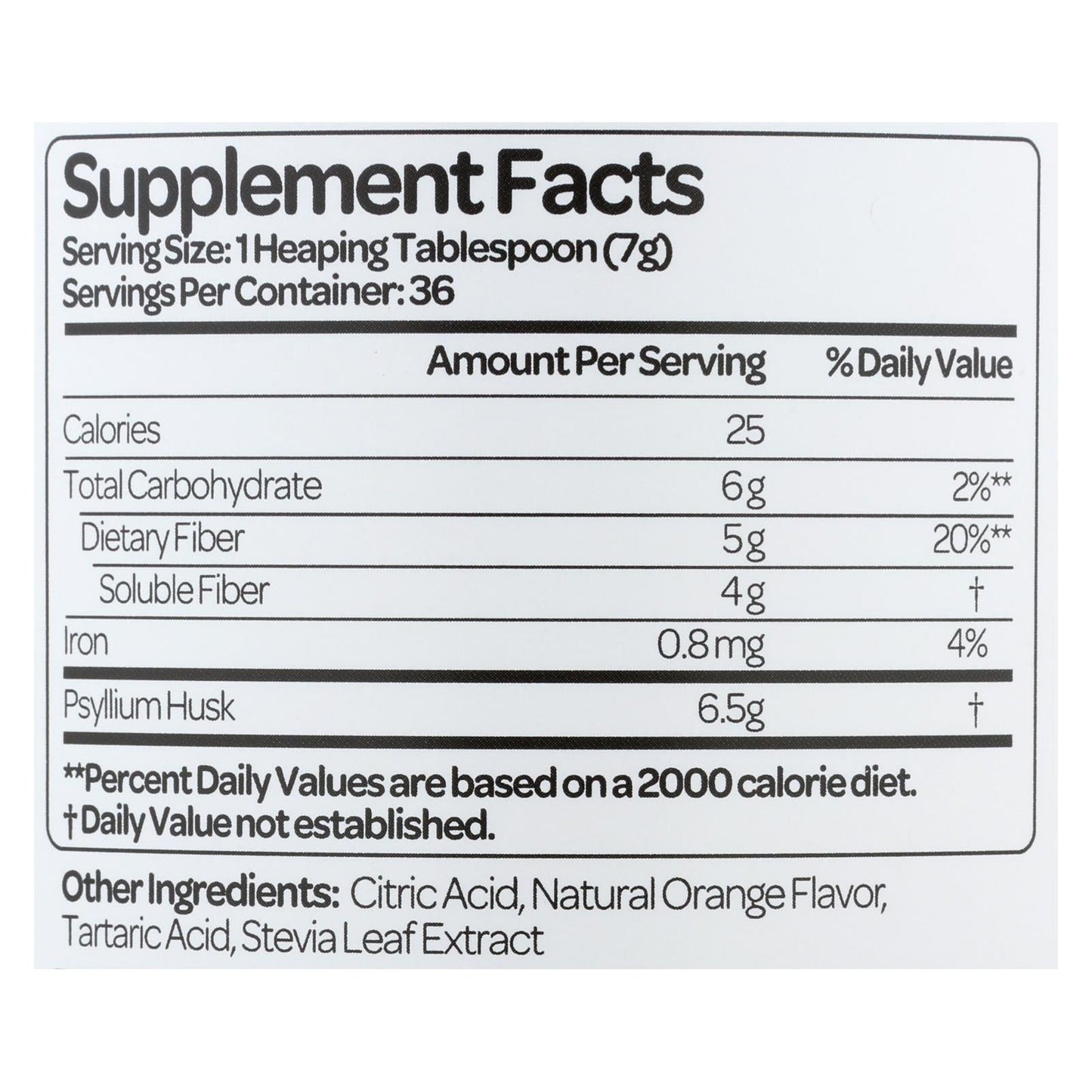 Health Plus Colon Cleanse: 9 Oz. Orange Detox