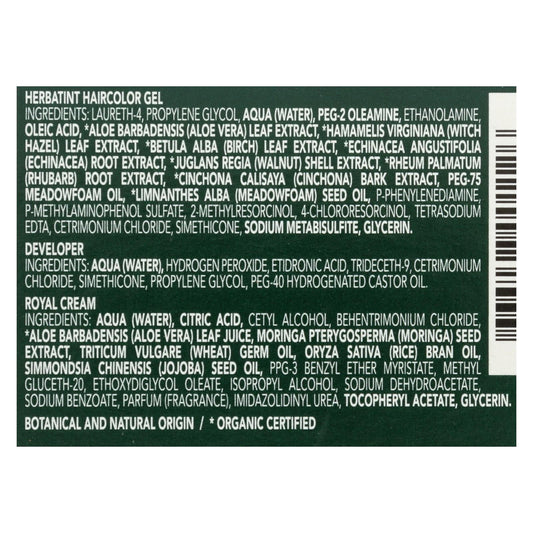 Herbatint 6D Dark Golden Blonde Permanent Herbal Haircolour Gel - 135ml