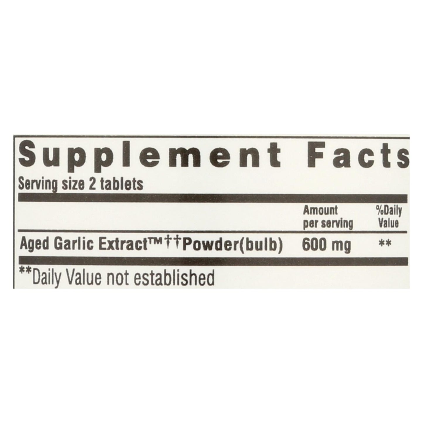 Kyolic Aged Garlic Extract for Heart Health (100 Tablets)