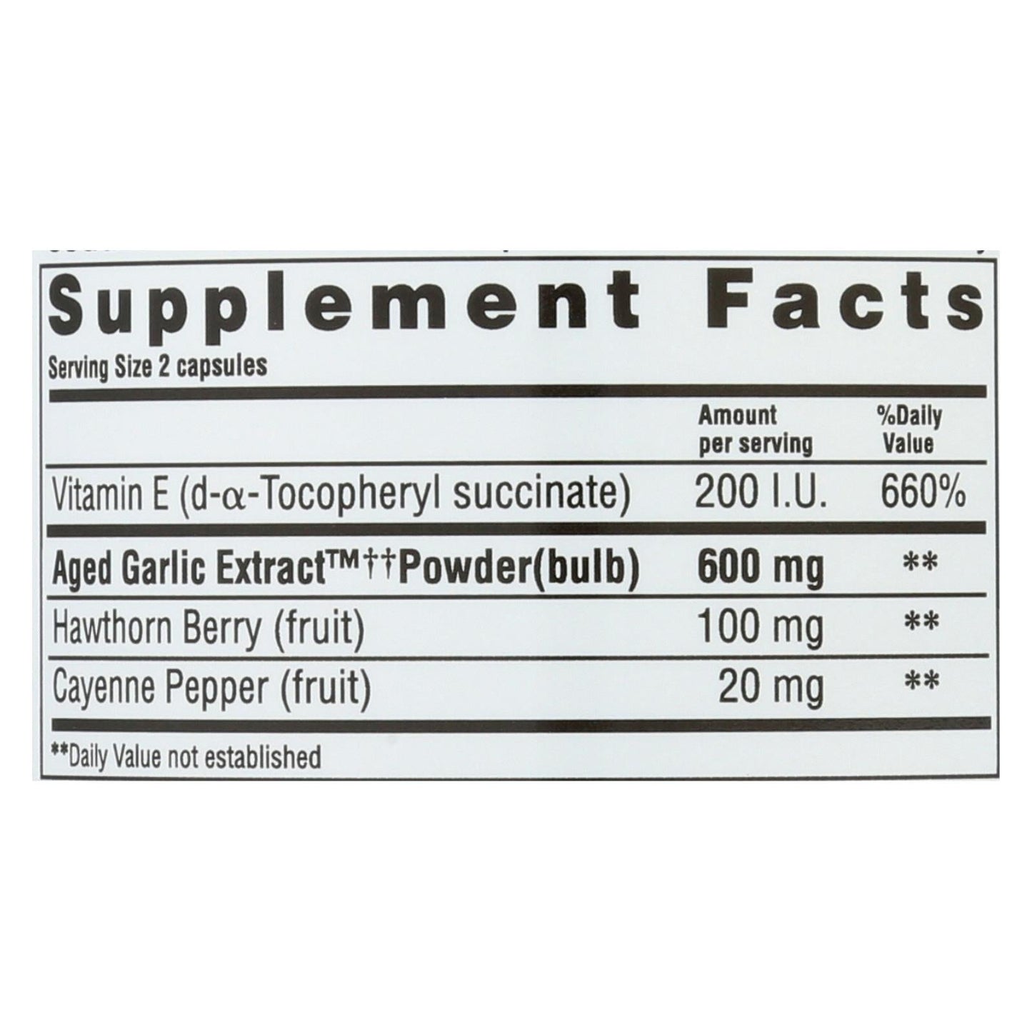 Kyolic Aged Garlic Extract Circulation Formula 106, 300 Capsules