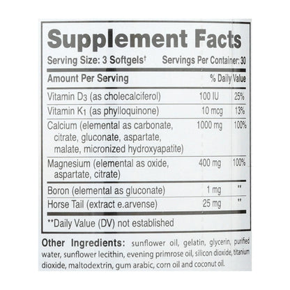 Liquid Calcium by Phyto-Therapy (90 Softgels, 1000mg)
