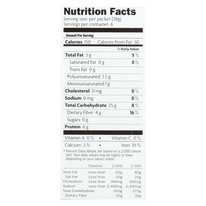 Nature's Path Organic Qi'a Superfood Hot Oatmeal, 8 Oz., Superseeds and Grains (Pack of 6)
